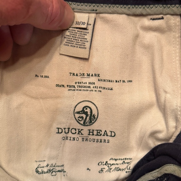 Duck Head O'Bryan Organic Chinos - Picture 5 of 5